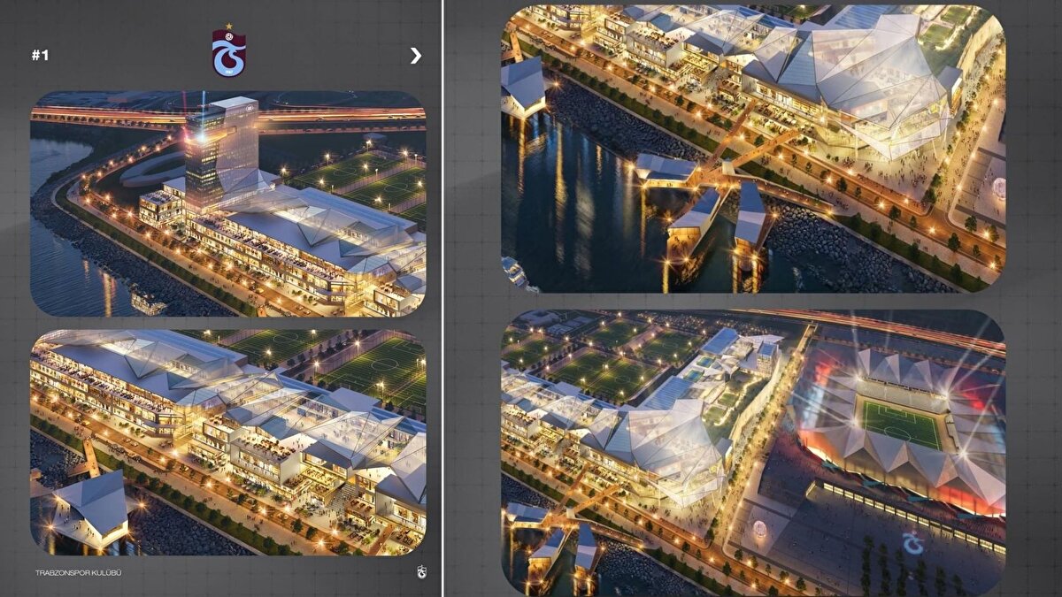 Kulüp tarafından yapılan bilgilendirmede, Trabzon’da hayata geçirilmesi planlanan Akyazı projesinin, Şenol Güneş Spor Kompleksi ve Trabzon Şehir Hastanesi çevresinde konumlandığı aktarıldı. Yaklaşık 105 dönümlük alanda tasarlanan yatırımın, Karadeniz Bölgesi’nin en büyük karma kullanımlı projeleri arasında yer almasının hedeflendiği ifade edildi.