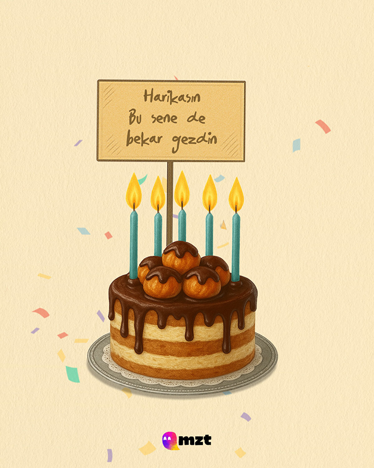 Bu sene de bekar gezdin