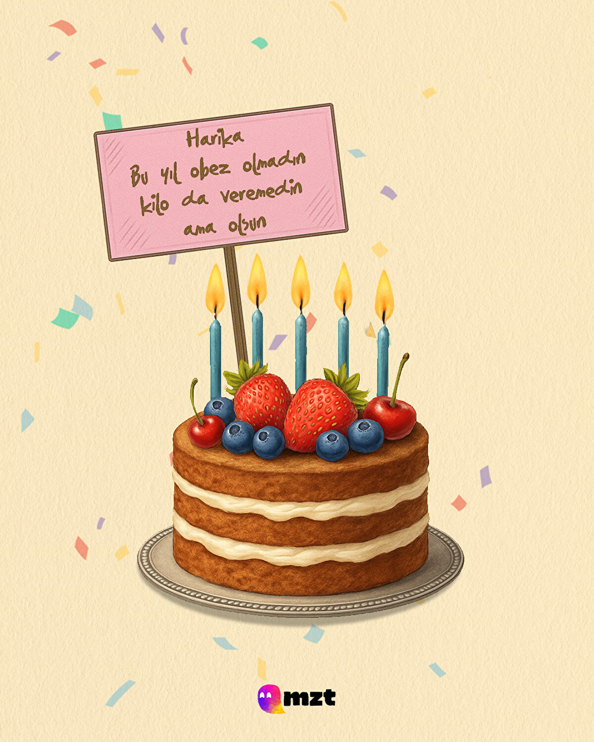 Bu yıl obez olmadın -kilo da veremedin ama olsun-