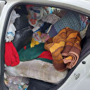 Çöp evden sonra çöp araba: Gören korkup kaçıyor