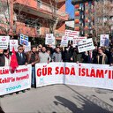 Ankara'da İsveç protestosu: Yüzlerce kişi büyükelçilik önünde bir araya geldi