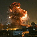 İşgalci İsrail'den Gazze Şeridi'ne hava saldırısı