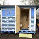 Des "petites maisons" pour les sans-abri à Berlin