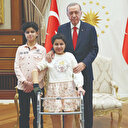Filistinli kardeşler Külliye’de: Gazze'de yaralanmalarının ardından Türkiye'de tedavi edilmişlerdi