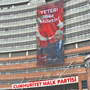 O slogan CHP zulmünü simgeliyor