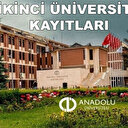 AÖF sınavsız ikinci üniversite başvuru takvimi