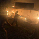 Bodrum'da korkutan yangın: Çok sayıda araç küle döndü