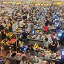 İşgalciler uyardı: İsrailliler marketlere akın etti
