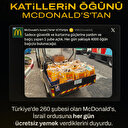 Katillerin öğünü McDonald's'tan