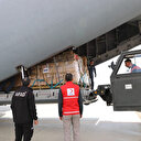 Le premier avion transportant l'aide humanitaire pour Gaza est arrivé en Egypte 
