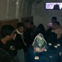Minibüs içinde 8 düzensiz göçmen yakalandı