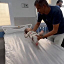 Çocuk ve bebekler İşgalci İsrail'in Gazze saldırılarında hedef oldu