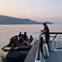 Didim açıklarında 28 düzensiz göçmen yakalandı