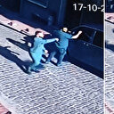 İstanbul'da mucize kurtuluş: Üçüncü kattan park halindeki aracın üstüne düştü