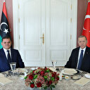 Cumhurbaşkanı Erdoğan, Libya Başbakanı Dibeybe'yi kabul etti