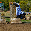 Van'daki Selçuklu Mezarlığı'nda 8 sandukalı mezar gün yüzüne çıkarıldı