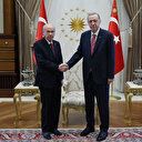 Cumhurbaşkanı Erdoğan ile Bahçeli Beştepe'de görüştü