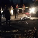 Kamyonet ile motosiklet kafa kafaya çapıştı: Bir ölü bir yaralı