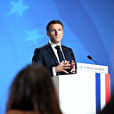 Fransa Cumhurbaşkanı Macron: Gazze halkını korumak için insani ateşkes çağrımı yineliyorum
