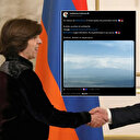 Fransa Dışişleri Bakanı'ndan hadsiz 'Ağrı Dağı' paylaşımı: Ermenilerin hayaline ortak oldu