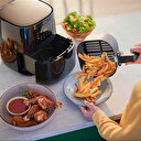 En az yağla pişirme yöntemi: Airfriyer'da yemek pişirmek zararlı mı, zararsız mıdır?