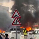 Hamas'tan atılan füzeler İsrail'in Aşdod şehrine düştü