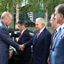 Cumhurbaşkanı Erdoğan AK Parti Genel Merkezi'nde