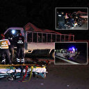 Karaman’da kaza sonrası kamyonette sıkışan sürücü için ekipler seferber oldu