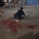 Terör devleti İsrail Şifa Hastanesi bahçesini vurdu: Dehşet anları anbean kaydedildi