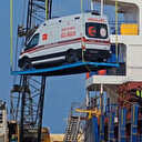 Türkiye'den Gazze'ye yardım amacıyla gönderilen gemi Mısır'a ulaştı: Tam donanımlı ambulanslar indirildi