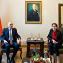 TBMM Başkanı Kurtulmuş İYİ Parti Genel Başkanı Akşener ile görüştü