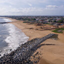 Au Bénin, la difficile lutte contre l'érosion côtière