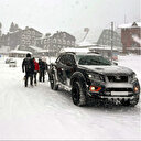 Uludağ'da kar kalınlığı 50 santimi aştı: Araçların zincirsiz çıkışına izin verilmiyor