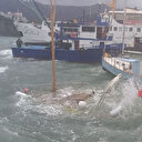 Amasra Limanı’nda tekne battı