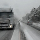 Bolu Dağı'nda kar yağışı