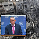 BM Sözcüsü Dujarric Gazze'yi vuran bebek katili İsrail'e sert tepki gösterdi: Kabul edilemez