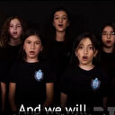 Katil İsrail'in çocuklara söylettiği katliam şarkısına tepki yağdı: Apar topar videoyu sildiler