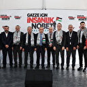Başakşehir'de 'Gazze İçin İnsanlık Nöbeti' başladı