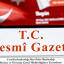 Cumhurbaşkanı Erdoğan imzalı atama kararları Resmi Gazete'de yayımlandı