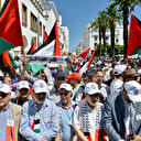 Des dizaines de milliers de Marocains manifestent en soutien à Gaza et contre la normalisation