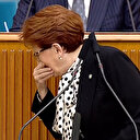 İYİ Parti grubunda dikkat çeken anlar: Kadın cinayetlerinden bahseden Akşener hapşırdı alkış ve kahkaha tufanı koptu