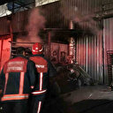 Sakarya’da mangal kömürü üretim tesisinde yangın