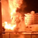 İletişim sisteminin çöktüğü Gazze yoğun bombardıman altında