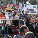 İstanbul ve bir çok ilde vatandaşlar İsrail'i kınayıp Filistin'e destek için yürüdü