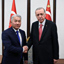 Cumhurbaşkanı Erdoğan Moğol Güvenlik Sekreterini kabul etti