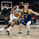 NBA’de Clippers evinde Warriors’u 121-113 mağlup etti: James Harden 25 bin sayı barajını geçti!
