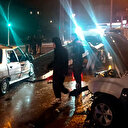 Kırıkkale'de iki otomobil kafa kafaya çarpıştı: Dokuz yaralı