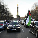 Convoi pro-palestinien à Berlin