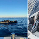 Bodrum'da düzensiz göçmenler yakalandı: Bir gözaltı