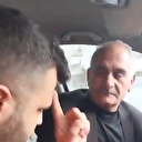 Taksiciler TAG sürücüsünü tehdit edip kameraya aldı